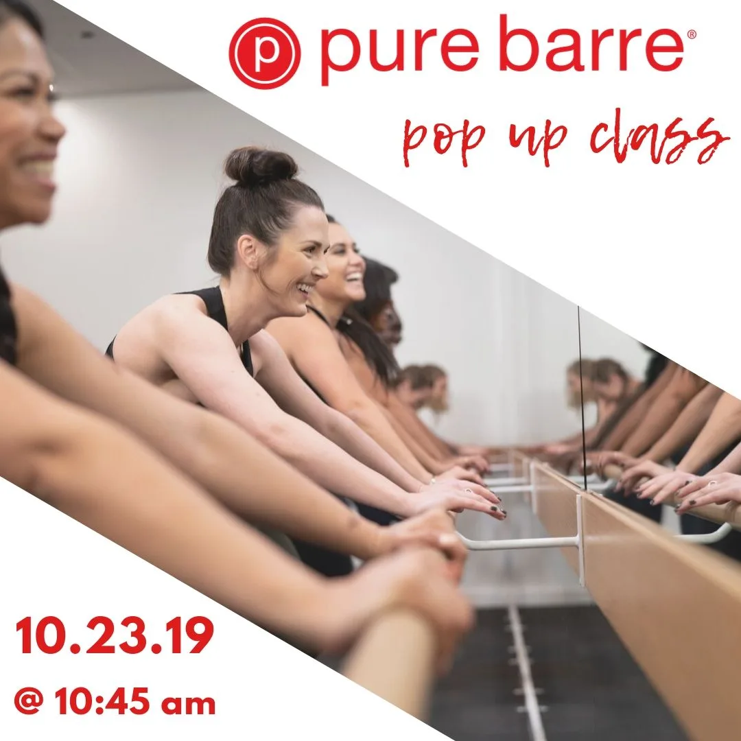 FREE Pure Barre Class on October 23rd!Graphic